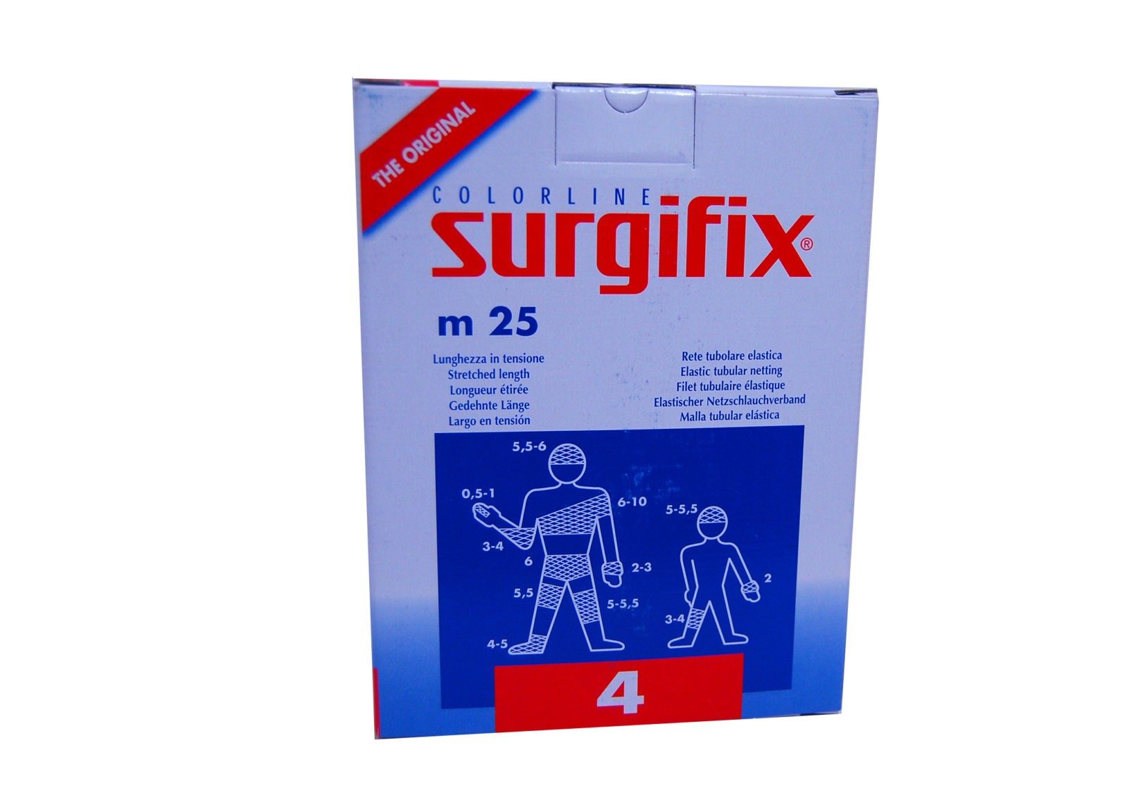 SURGIFIX NET BANDAGE SIZE 4 25M (1)