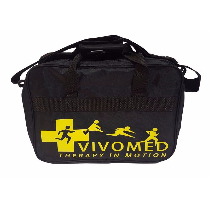 Vivomed Complete Run-On Medical Bag - Sports First Aid Kit - Black