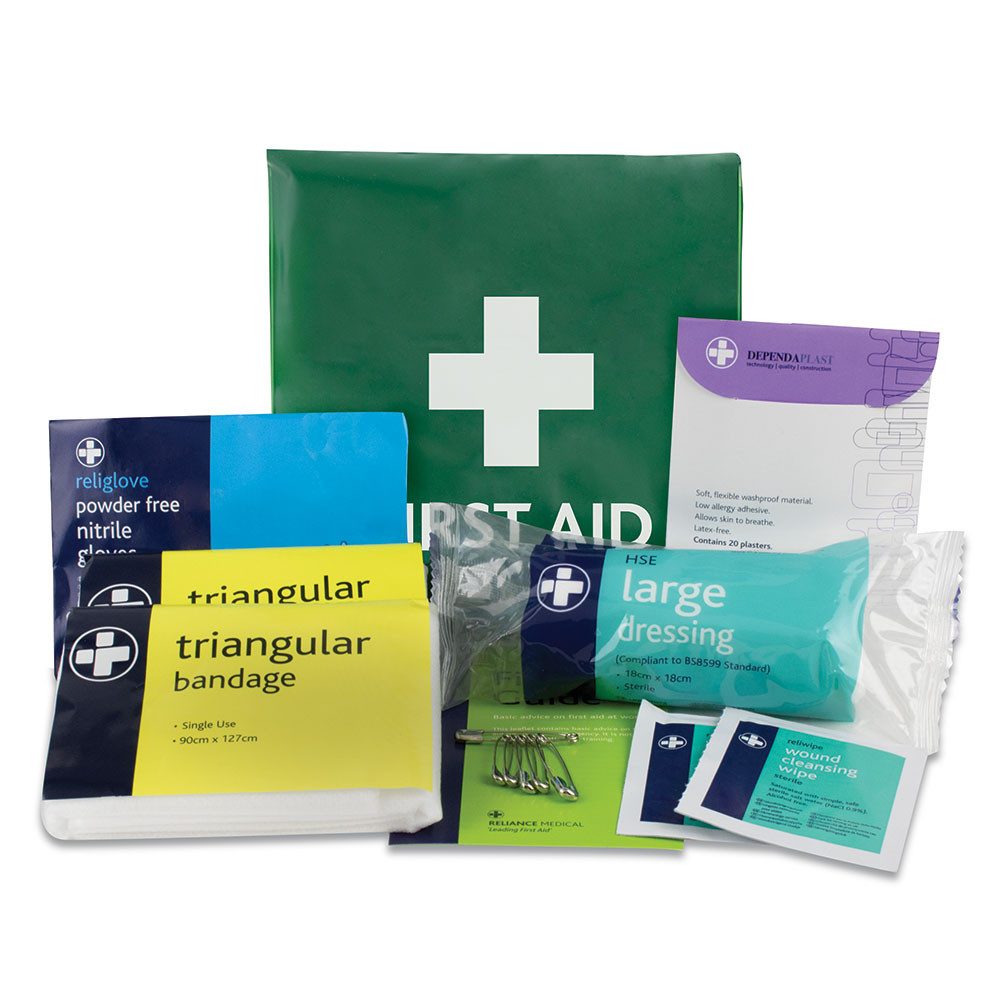 1 Person First Aid Kit – Compact Personal Emergency First Aid Kit
