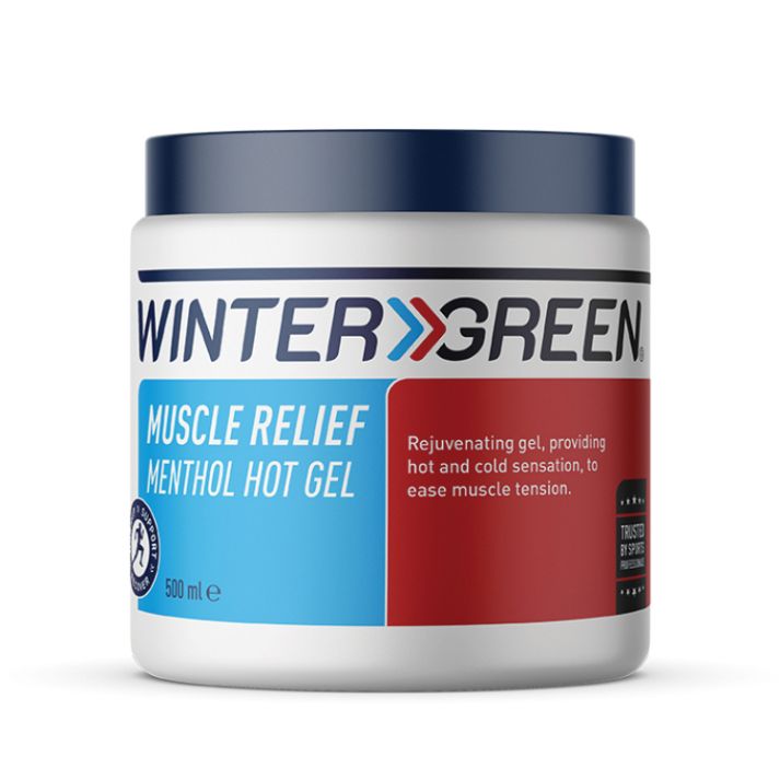 Wintergreen Menthol Hot Gel – Warming Muscle Relief Gel – Vivomed